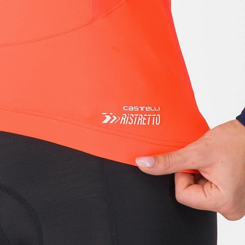 CASTELLI ( カステリ ) ベスト・ジレ PERFETTO AIR W VEST ( ペルフェット エア W ベスト ) 085 ライト ブラック XS レディース