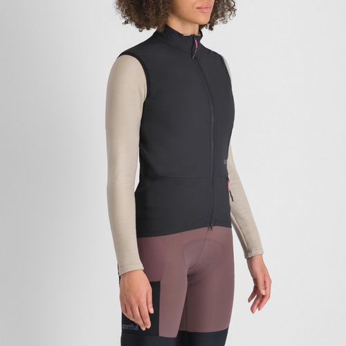 SPORTFUL ( �X�|���g�t�� ) �x�X�g�E�W�� SUPERGIARA 2 W VEST ( �X�[�p�[�W�A�� 2 �E�B�����Y �x�X�g ) �u���b�N S ���f�B�[�X