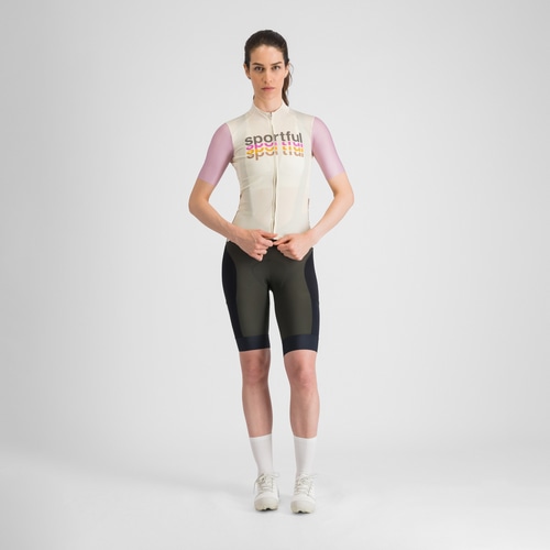 SPORTFUL ( �X�|���g�t�� ) �����W���[�W SUPERGIARA LOGO 2 W JERSEY ( �X�[�p�[�W�A�� ���S 2 �E�B�����Y �W���[�W ) �N���[�� S ���f�B�[�X