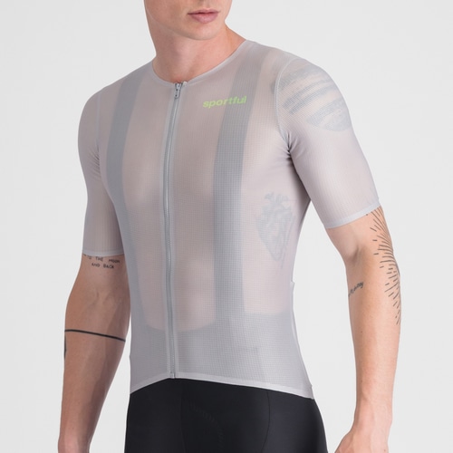 SPORTFUL ( スポルトフル ) 半袖ジャージ LIGHT 2 JERSEY ( ライト 2 ジャージ ) ストーングレー M