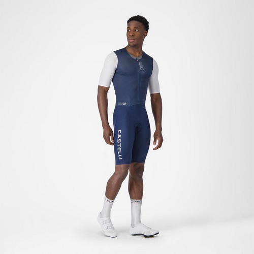 CASTELLI ( �J�X�e�� ) �����s�[�X�W���[�W SATURDAY MORNING SKINSUIT ( �T�^�f�[ ���[�j���O �X�L���X�[�c ) �x���W�����u���[/�z���C�g M
