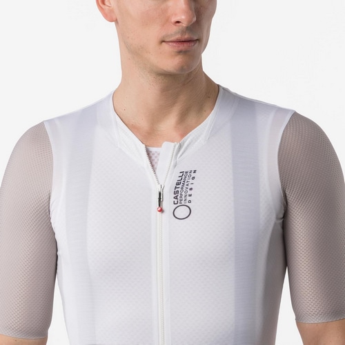 CASTELLI ( �J�X�e�� ) �����W���[�W CORRETTO JERSEY ( �R���b�g �W���[�W ) �A�C�{���[/�N���C-�u���b�N M