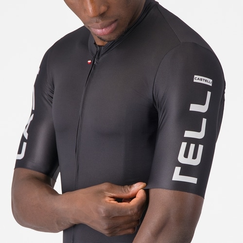 CASTELLI ( �J�X�e�� ) �����W���[�W ENTRATA APEX JERSEY ( �G���g���[�^ �A�y�b�N�X �W���[�W ) �u���b�N/�z���C�g M