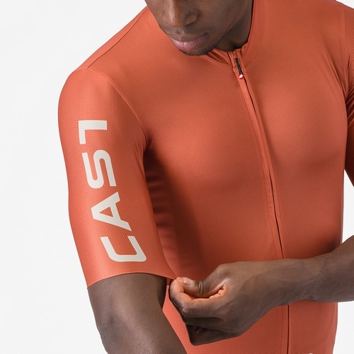 CASTELLI ( �J�X�e�� ) �����W���[�W ENTRATA APEX JERSEY ( �G���g���[�^ �A�y�b�N�X �W���[�W ) �p�v���J/�V���o�[���[�� M