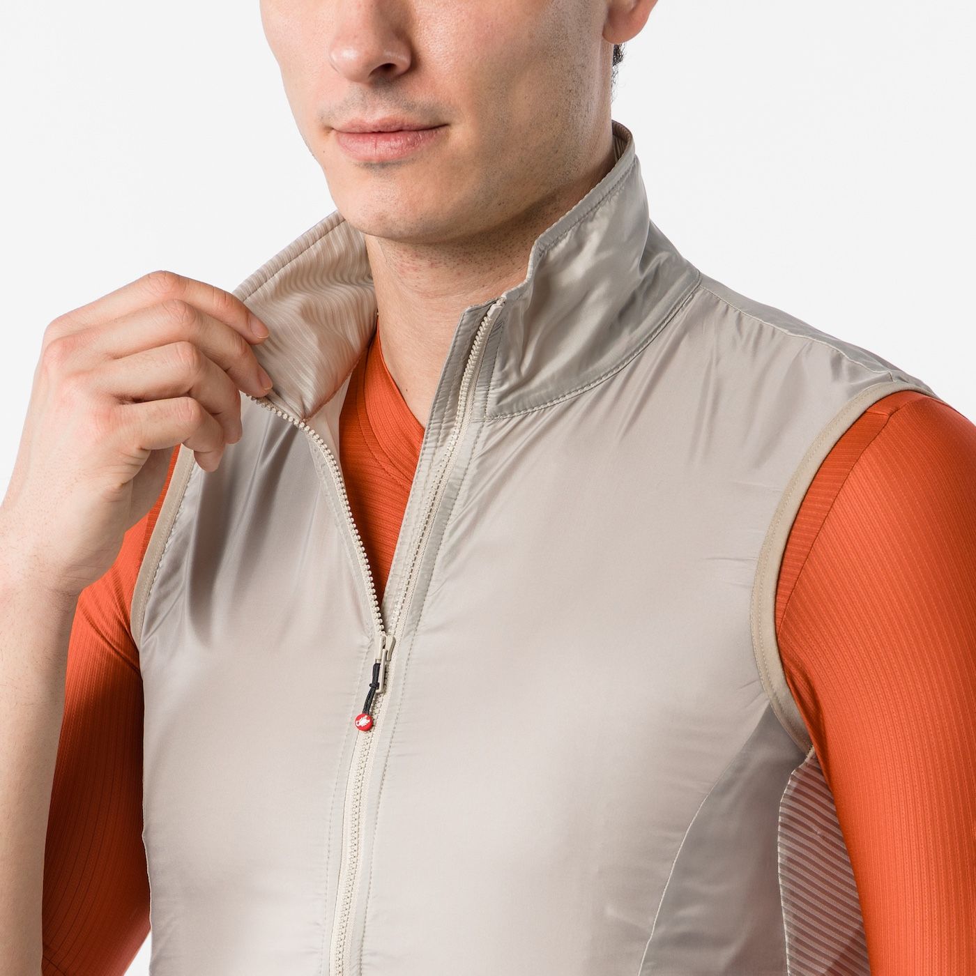 CASTELLI ( カステリ ) ベスト・ジレ ARIA 2 VEST ( アリア 2 ベスト ) クレイ L