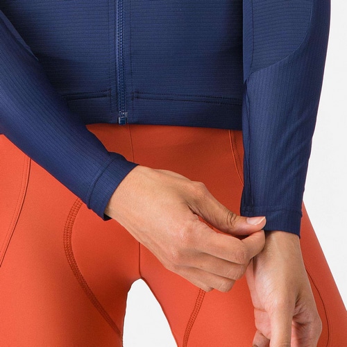 CASTELLI ( �J�X�e�� ) �����W���[�W ESPRESSO 2 W LONG SLEEVE JERSEY ( �G�X�v���b�\ 2 �E�B�����Y �����O�X���[�u�W���[�W ) �x���W�����u���[ S ���f�B�[�X