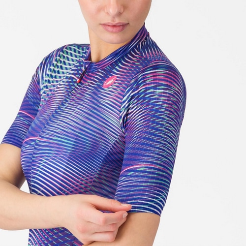 CASTELLI ( �J�X�e�� ) �����W���[�W COSMIC VORTEX JERSEY ( �R�Y�~�b�N �{���e�b�N�X �W���[�W ) �}���`�J���[�E���g���o�C�I���b�g���[�Y M ���f�B�[�X