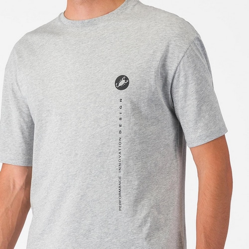 CASTELLI ( �J�X�e�� ) �s�V���c�E�J�W���A���E�F�A INNOVATION LOGO TEE ( �C�m�x�[�V���� ���S �e�B�[ ) �������W�O���[ M