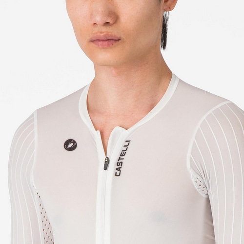 CASTELLI ( カステリ ) トライスーツ PR 3 SPEED SUIT ( PR 3 スピードスーツ ) ホワイト/ブラック M