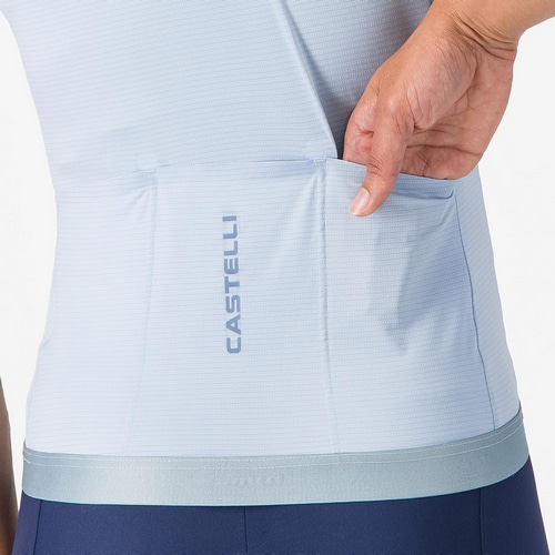 CASTELLI ( カステリ ) ベスト・ジレ ESPRESSO 2 W VEST ( エスプレッソ 2 ウィメンズ ベスト ) ウィンタースカイ S レディース