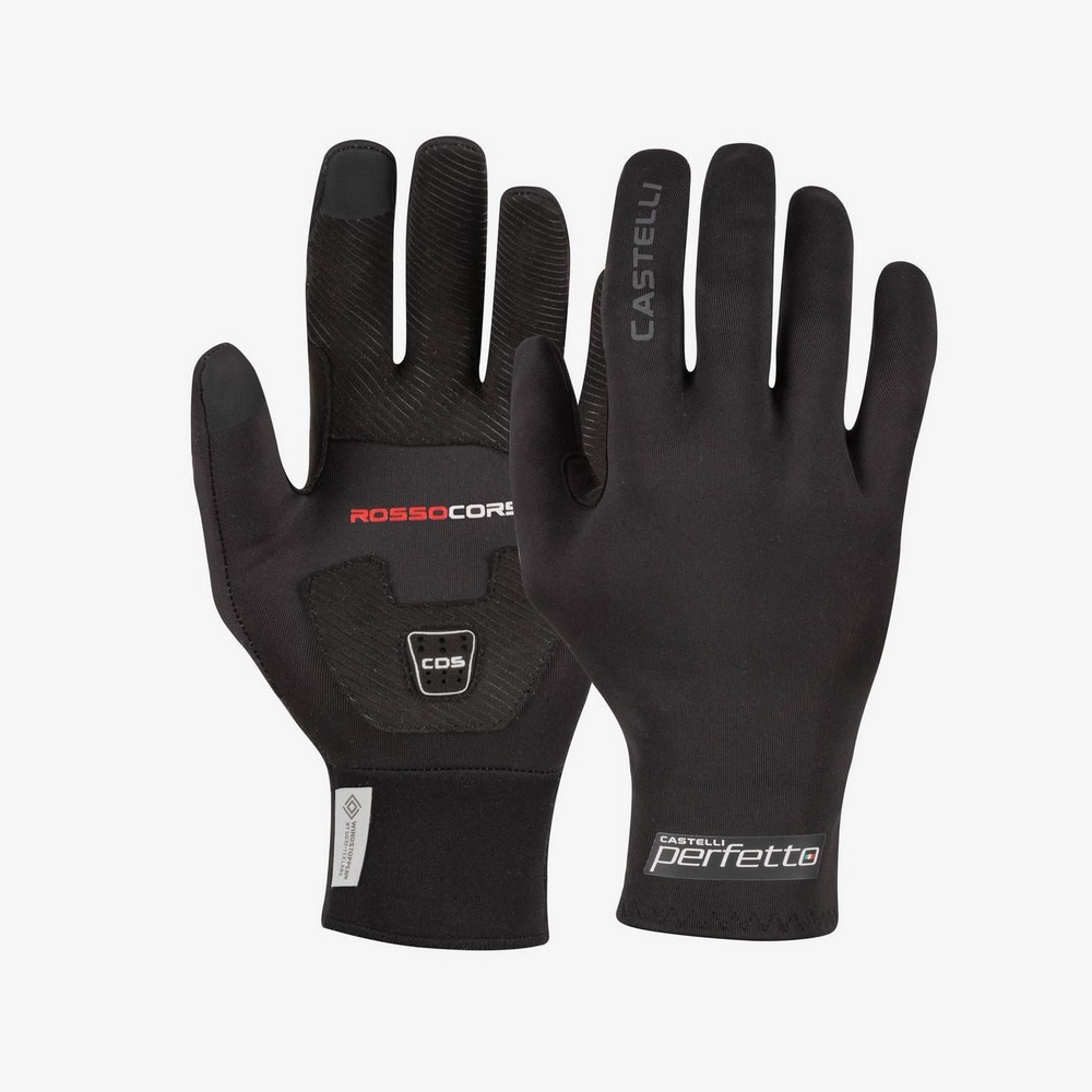 CASTELLI ( カステリ ) ウィンターグローブ PERFETTO RoS 2 W GLOVE ( ペルフェット RoS 2 W グローブ ) ブラック S レディース