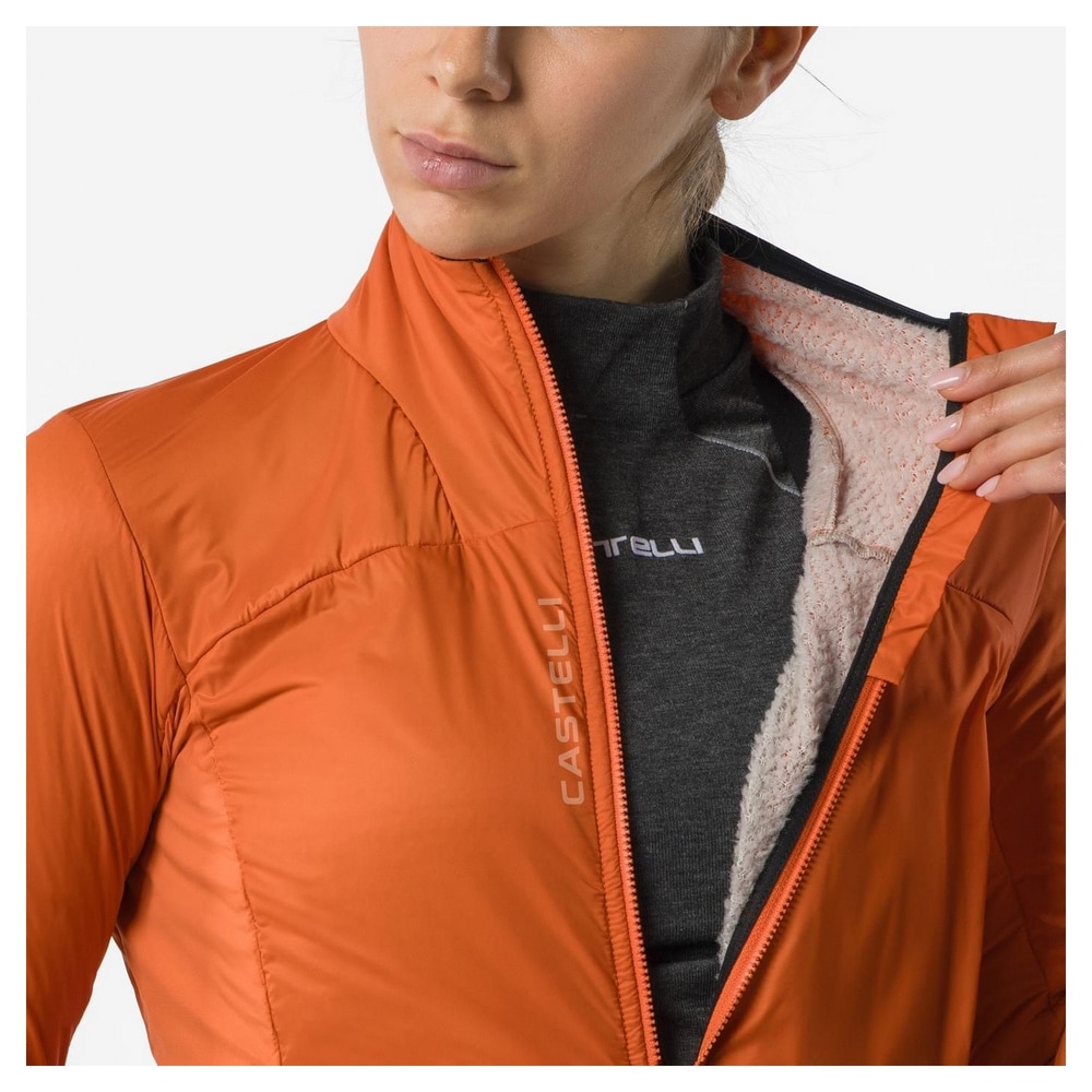 CASTELLI ( カステリ ) ジャケット FLY DIRECT W JACKET ( フライ ダイレクト W ジャケット ) ラヴァ レッド S レディース