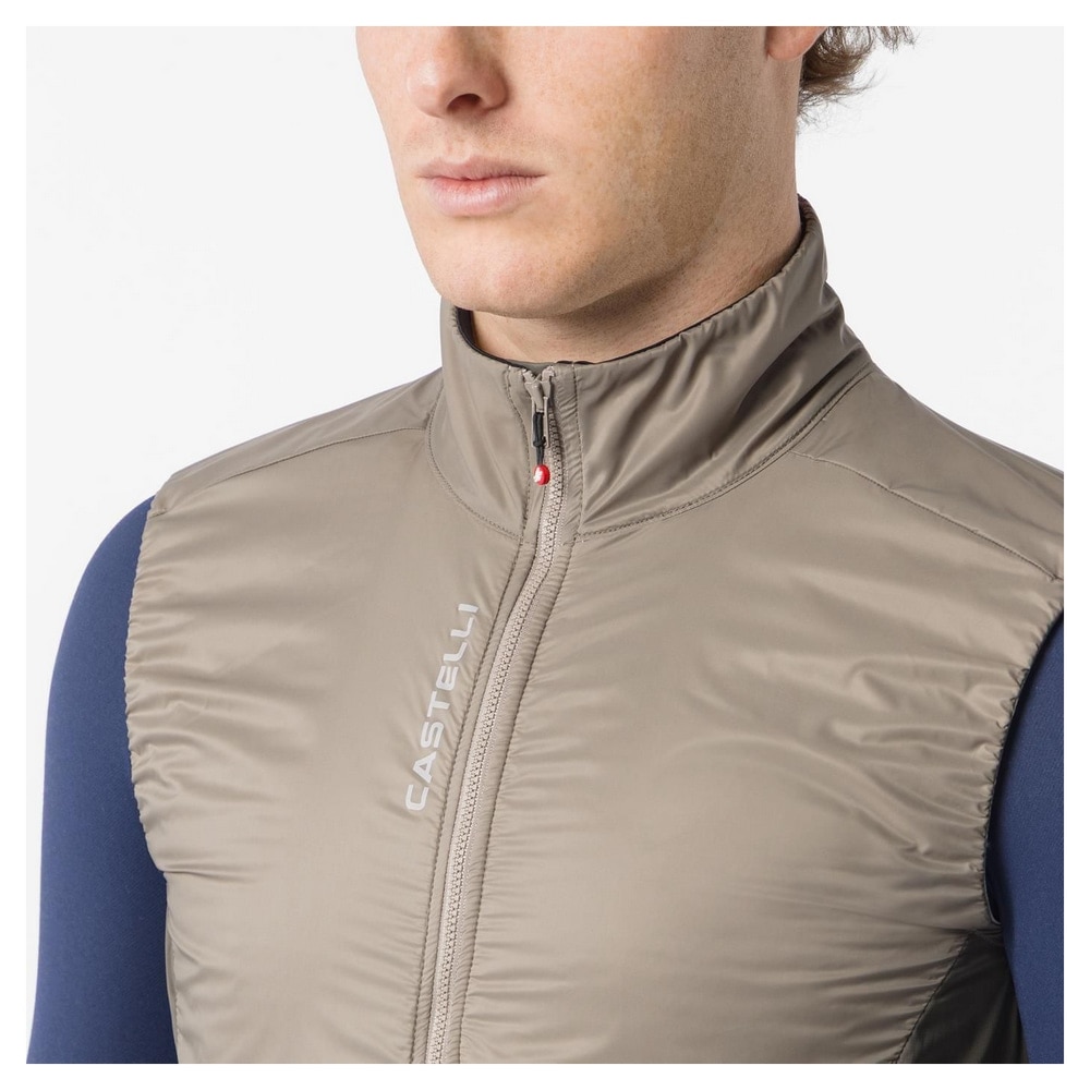 CASTELLI ( カステリ ) ベスト・ジレ FLY DIRECT VEST ( フライ ダイレクト ベスト ) ぺブルブラウン M