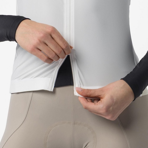 CASTELLI ( カステリ ) ベスト・ジレ ESPRESSO 2 W VEST ( エスプレッソ 2 ウィメンズ ベスト ) アイボリー S レディース