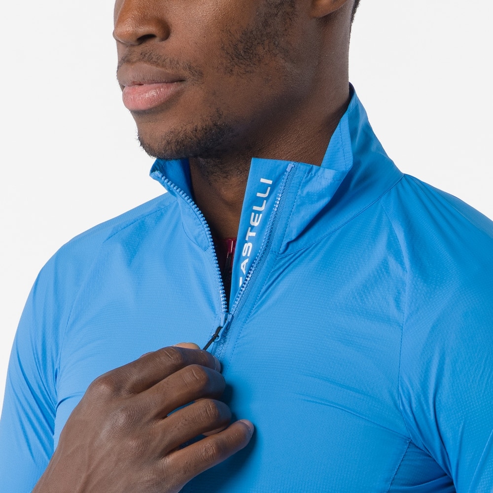 CASTELLI ( カステリ ) ジャケット TRANSITION AIR JACKET ( トランジション エア ジャケット ) ブルーサーキット M