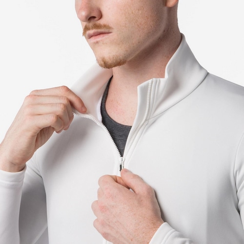 CASTELLI ( カステリ ) 長袖ジャージ COMPETIZIONE THERMAL LS JERSEY ( コンペティツィオーネ サーマル ロングスリーブジャージ ) アイボリー M