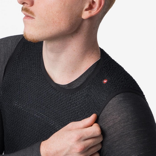 CASTELLI ( カステリ ) ノースリーブインナー COLD DAYS 2ND LAYER VEST ( コールド デイズ 2ND レイヤー ベスト ) ブラック M