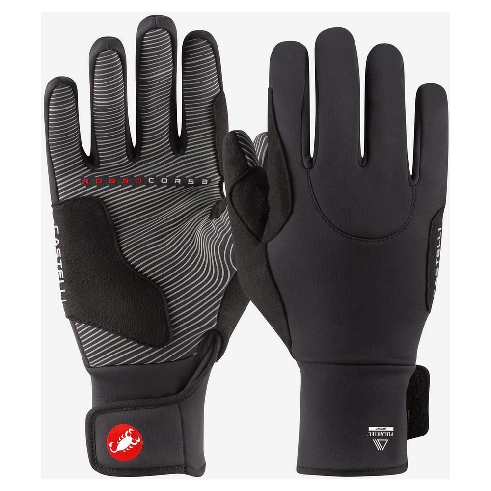 CASTELLI ( カステリ ) ウィンターグローブ ESTREMO 2 GLOVE ( エストレモ 2 グローブ ) ブラック M