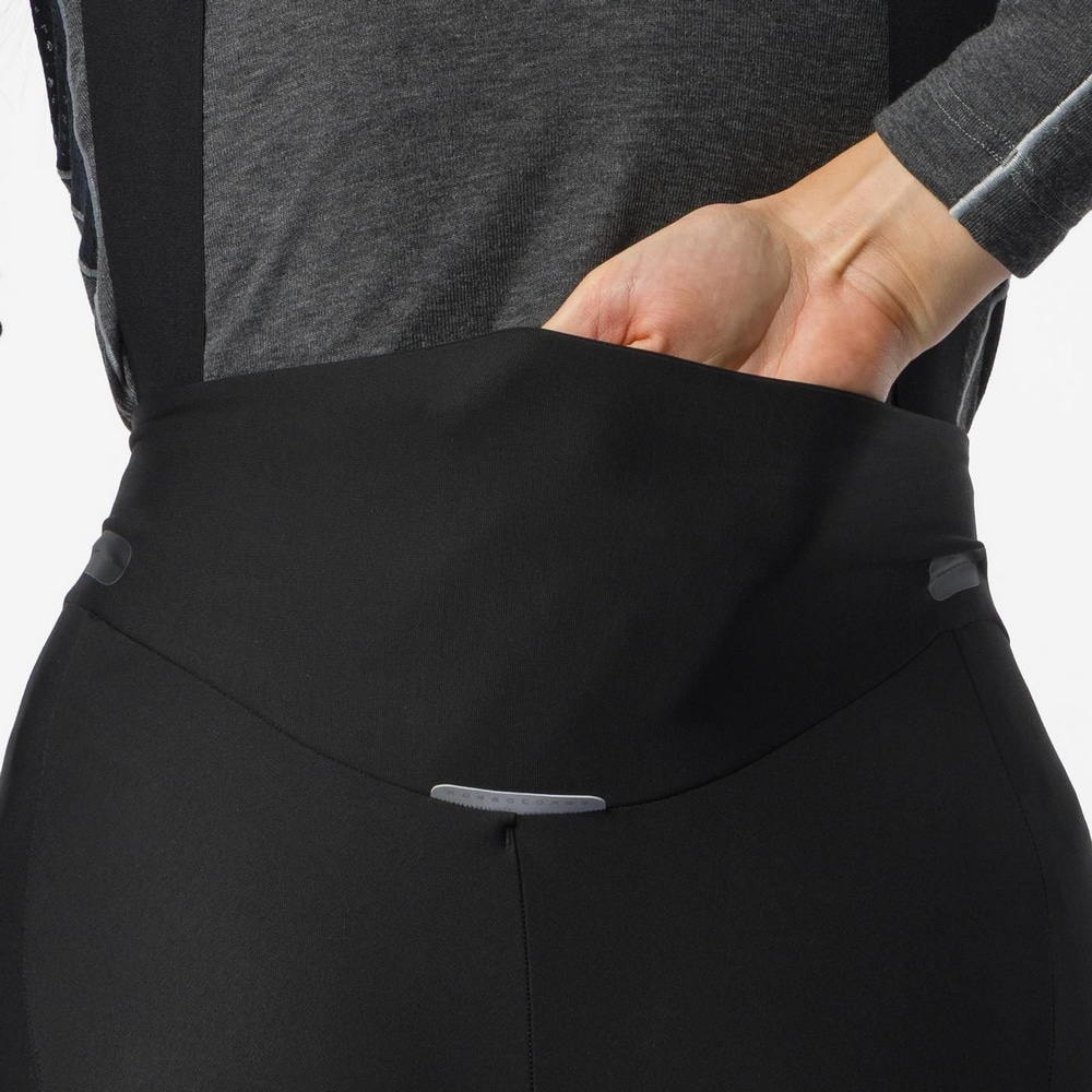 CASTELLI ( カステリ ) ビブタイツ SORPASSO PRO W DT BIBTIGHT ( ソルパッソ プロ W DT ビブタイツ ) ブラック S レディース