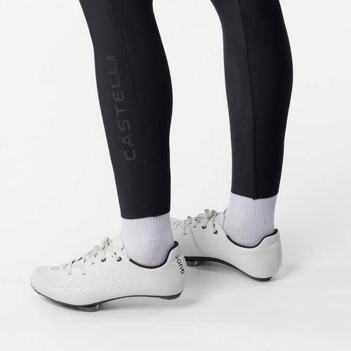 CASTELLI ( カステリ ) ビブタイツ ESPRESSO 2 W DT BIBTIGHT ( エスプレッソ 2 ウィメンズ ドロップテール ビブタイツ ) ブラック S レディース