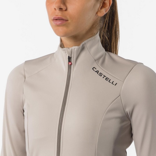 CASTELLI ( カステリ ) ジャケット ESPRESSO 2 W JACKET ( エスプレッソ 2 ウィメンズ ジャケット ) クレイ XS レディース