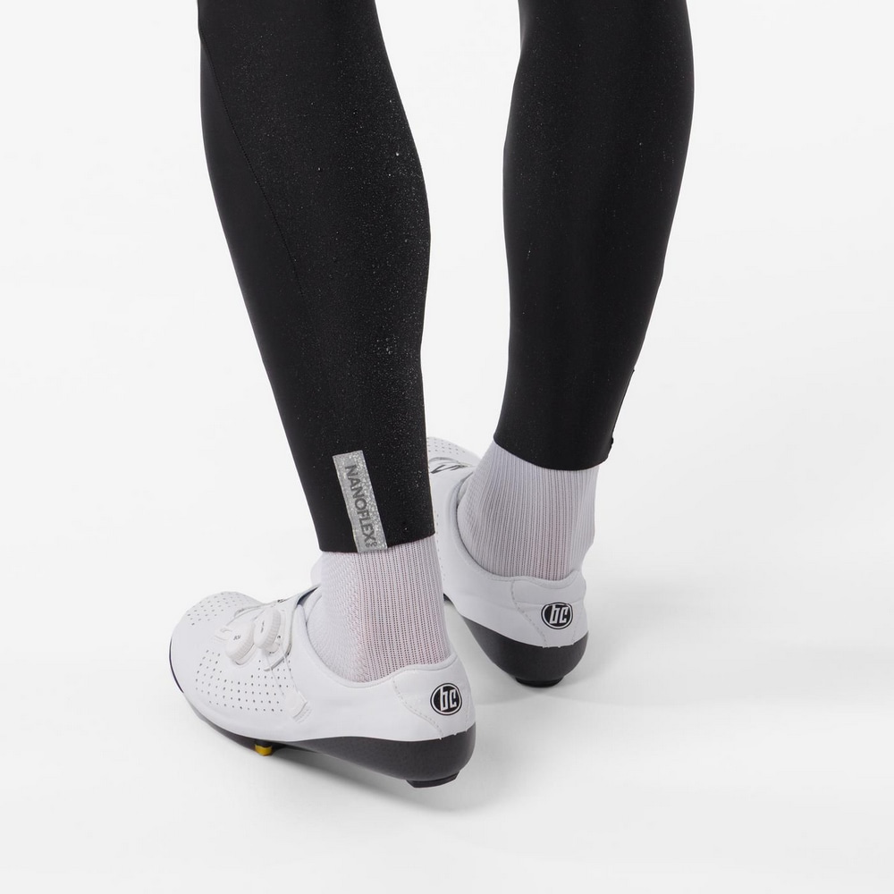 CASTELLI ( カステリ ) ビブタイツ NANO RAIN BIBTIGHT ( ナノ レイン ビブタイツ ) ブラック M