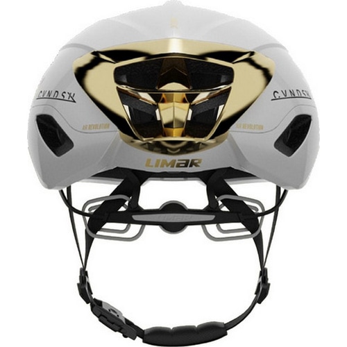 LIMAR ( リマール ) スポーツヘルメット AIR ATLAS ( エア アトラス ) マーク カヴェンディッシュ ホワイト ゴールド L ( 57-61cm )