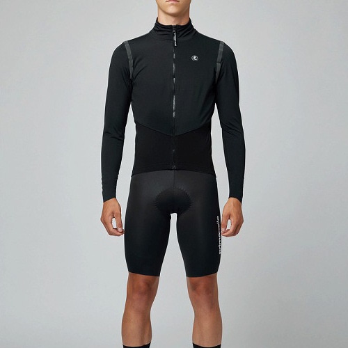 PISSEI ( sZC ) W[W PRIMAPELLE WINDPROOF LONG SLEEVE JERSEY ( v}y EChv[t OX[u W[W ) ubN ( NERO ) XS