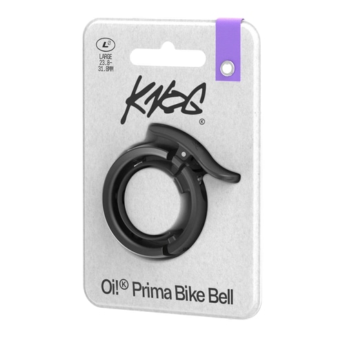 knog. ( ノグ ) ベル・ホーン OI PRIMA BIKE BELL ( オイ プリマ バイク ベル ) アンスラサイト LARGE