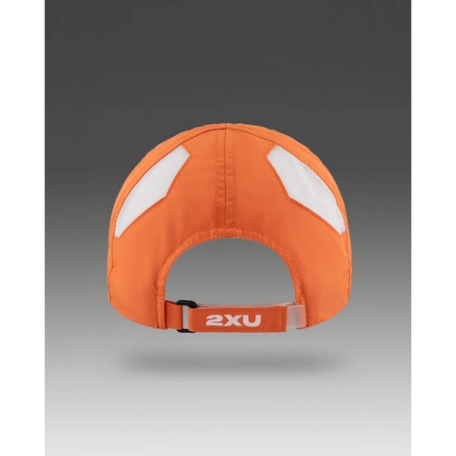 2XU ( ツータイムズユー ) キャップ RUN CAP ( ラン キャップ ) エンバー/ホワイト
