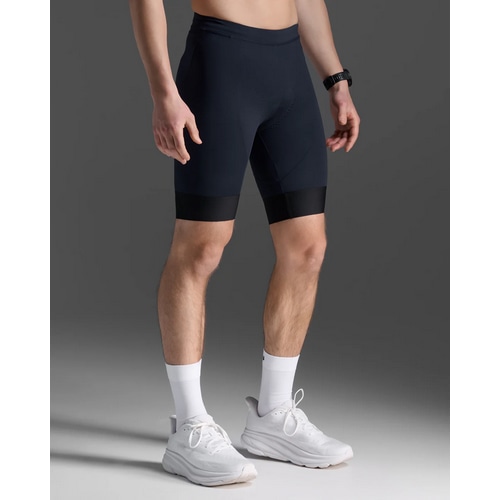 2XU ( ツータイムズユー ) トライアスロンウェア AERO TRI 9INCH SHORT ( エアロ トライ 9インチ ショーツ ) ミッドナイト/クールマッチャ XL