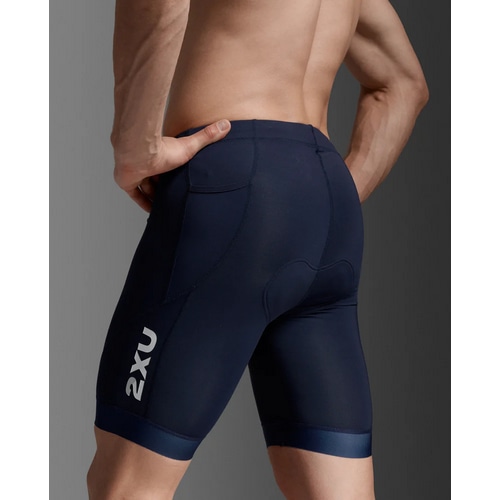 2XU ( �c�[�^�C���Y���[ ) �g���C�A�X�����E�F�A CORE TRI 8INCH SHORT ( �R�A �g���C 8�C���` �V���[�c ) MDN/WHT M