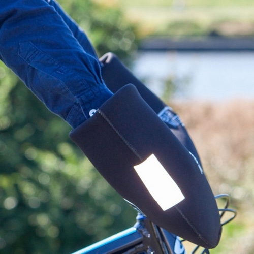 BARMITTS ( バーミッツ ) ハンドルカバー FLAT MITTS ( フラット ミッツ ) ブラック