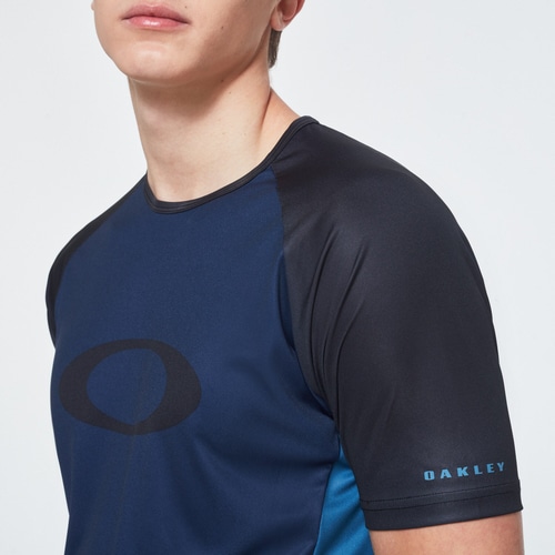 OAKLEY ( オークリー ) Tシャツ・カジュアルウェア MTB SS TECH TEE ( MTB ショートスリーブ テック ティー ) ブラックアイリス S