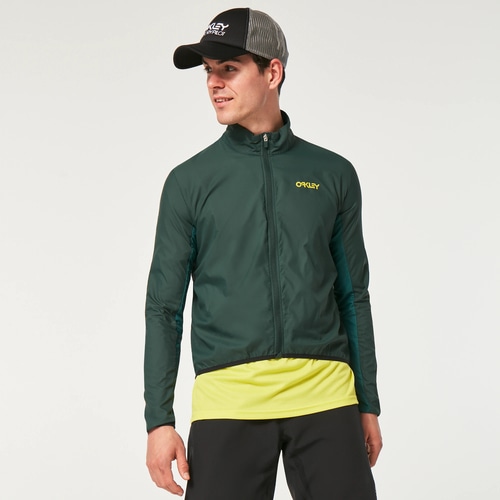 OAKLEY ( オークリー ) ウィンドブレーカー ELEMENTS PACKABLE JACKET II ( エレメンツ パッカブル ジャケット  ) ハンターグリーン M