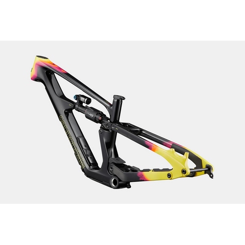 CANNONDALE ( �L���m���f�[�� ) �}�E���e���o�C�N�t���[�� BAD HABIT FRAMESET ( �o�b�h �n�r�b�g �t���[���Z�b�g ) �u���b�N/WOW�J���[ MD ( �g���ڈ�170cm�O�� )