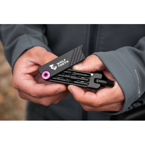 WOLFTOOTH ( �E���t�g�D�[�X ) �g�эH�� 6BIT HEX WRENCHI MULTI TOOL ( 6�r�b�g �w�b�N�X �����` �}���` �c�[�� ) ���b�h 0