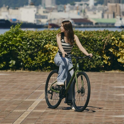 MARIN ( マリン ) クロスバイク FAIRFAX DISC SE ( フェアファックス ディスク SE ) マット オリーブ 15 / XS (身長目安160cm前後)