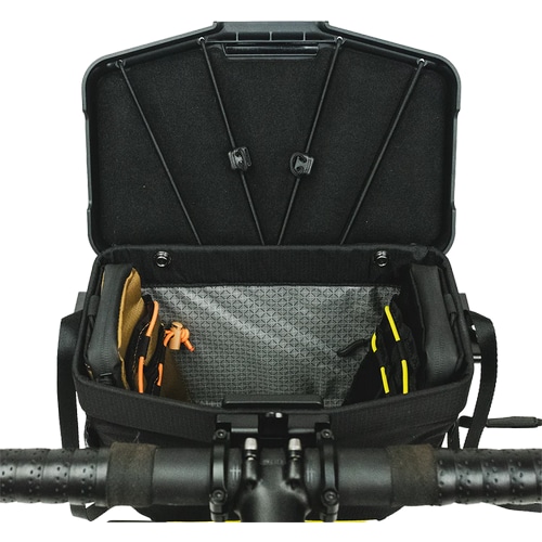 ROUTE WERKS ( ルートワークス ) フロントバッグ/ハンドルバッグ THE BIG HANDLEBAR BAG ( ビッグ ハンドルバーバッグ ) ブラック