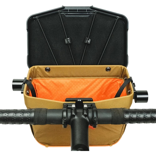ROUTE WERKS ( ルートワークス ) フロントバッグ/ハンドルバッグ THE BIG HANDLEBAR BAG ( ビッグ ハンドルバーバッグ ) コヨーテ