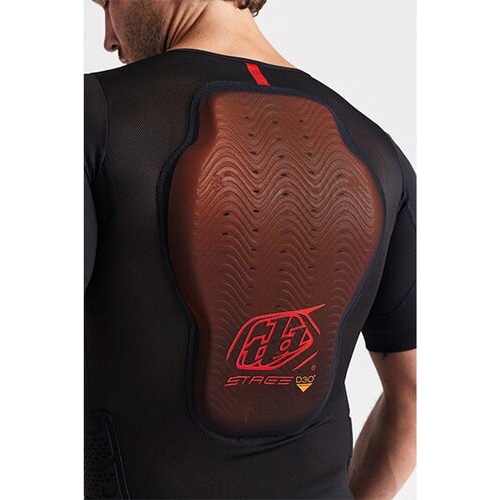 TROY LEE DESIGNS ( �g���C���[ �f�U�C���Y ) �v���e�N�^�[ STAGE GHOST D3O SS BASELAYER ( �X�e�[�W �S�[�X�g D3O �V���[�g�X���[�u �x�[�X���C���[ ) �\���b�h�u���b�N M