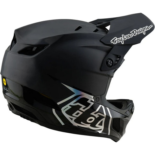 TROY LEE DESIGNS ( �g���C���[ �f�U�C���Y ) �t���t�F�C�X�w�����b�g D4 CARBON HELMET ( D4 �J�[�{�� �w�����b�g ) �X�e���X�u���b�N XL ( 60-61cm )