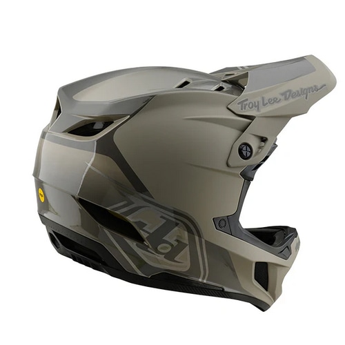 TROY LEE DESIGNS ( �g���C���[ �f�U�C���Y ) �t���t�F�C�X�w�����b�g D4 POLYACRYLITE MIPS ( D4 �|���A�N�����C�g �~�b�v�X ) �V���h�[ �e�B���o�[ M ( 57-58cm )