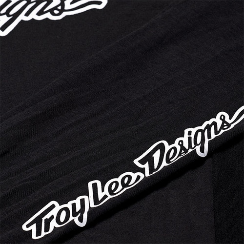 TROY LEE DESIGNS ( �g���C���[ �f�U�C���Y ) �s�V���c�E�J�W���A���E�F�A SKYLINE LS RIDE TEE ( �X�J�C���C�� �����O�X���[�u ���C�h�e�B�[ ) �V�O�l�[�`���[ �u���b�N M
