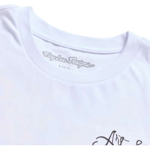 TROY LEE DESIGNS ( �g���C���[ �f�U�C���Y ) �s�V���c�E�J�W���A���E�F�A SHORT SLEEVE TEE ( �V���[�g�X���[�uT ) �w���e�[�W�z���C�g L