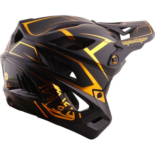 TROY LEE DESIGNS ( トロイリー デザインズ ) フルフェイスヘルメット STAGE STUNT HELMET ( ステージ スタント ヘルメット ) ピンストライプ ブラック XL/2X