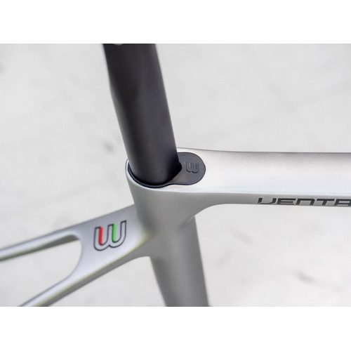 BASSO ( バッソ ) ロードフレーム 【アウトレット特価】 VENTA DISC F/S ( ヴェンタ ディスク フレームセット ) シルバー 480 ( 身長目安160cm前後 )