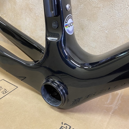 BIANCHI ( ビアンキ ) シクロクロスフレーム ZOLDER PRO Frame Set ( ゾルダー プロ フレームセット ) アウトレット ブラック / パープル レインボー 56 (身長目安180cm前後)