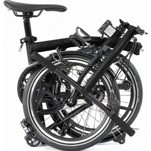 BROMPTON ( �u�����v�g�� ) �܂肽���ݎ��]�� P Line URBAN LOW ( P���C�� �A�[�o�� ���E ) S4L �~�b�h�i�C�g�u���b�N ( �K���g��145-185cm�O�� )