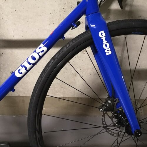 GIOS ( ジオス ) ロードバイク AIRONE DISC ( アイローネ ディスク ) ジオスブルー 480 (身長目安165cm前後)